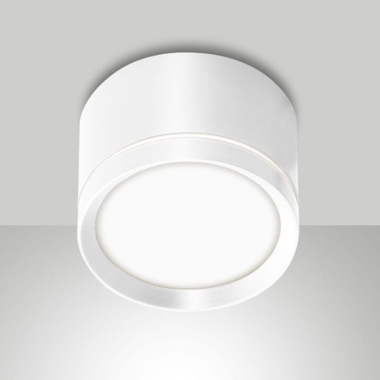 Fabas pesaro faretto da soffitto bianco per cucina led 7w cct 2700k 3000k 4000k