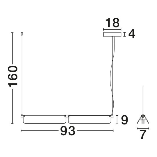 Lampadario a sospensione nero oro e grigio per soggiorno led 20w 3000k dimmerabile