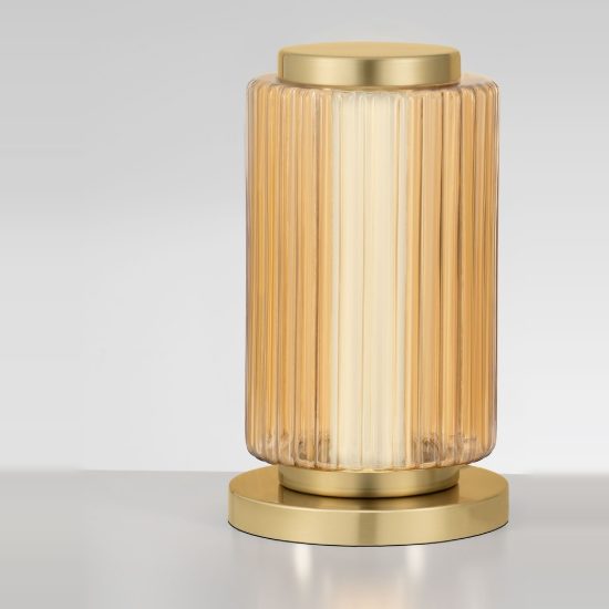Lampada da tavolo  oro led 10w 3000k dimmerabile
