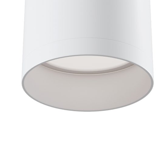 Maytoni focus faretto da soffitto gu10 moderno cilindrico bianco
