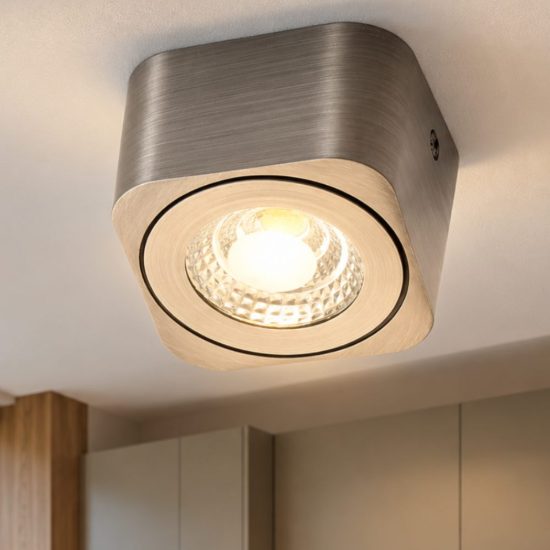 Fabas luce palmi faretto da soffitto per cucina canna di fucile led 6w cct 2700k 4000k