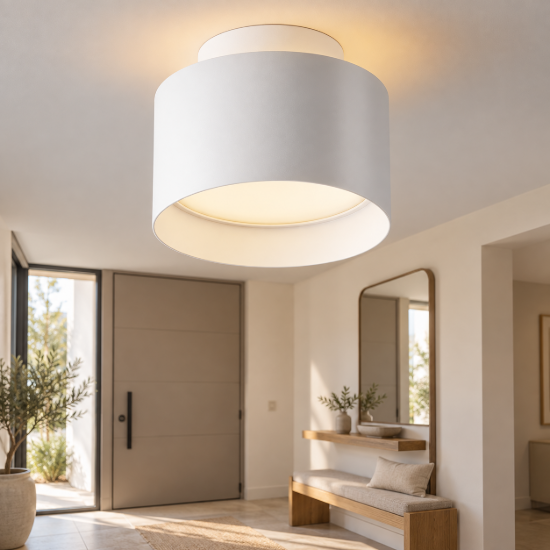 Maytoni planet faretto da soffitto led 12w 3000k per cucina moderno bianco