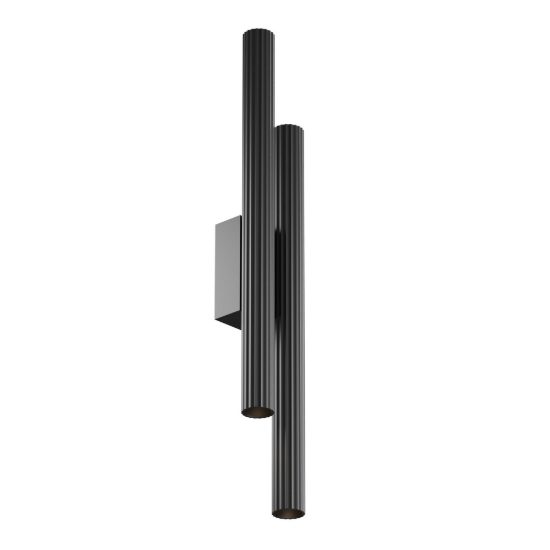 Maytoni calipso applique design moderno nera led 24w 2700k