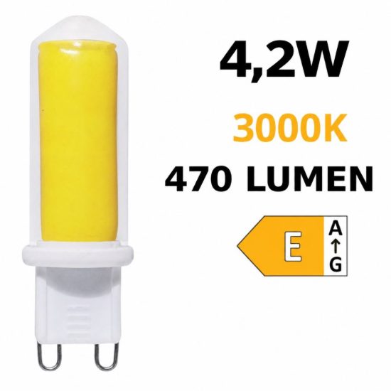 Life lampadine g9 cob led 4w 3000k 470 lumen