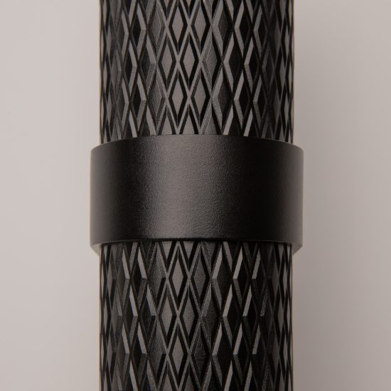 Maytoni focus design applique design moderno nero doppio fascio di luce