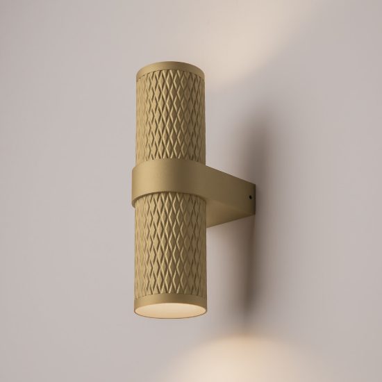 Focus maytoni applique 11cm per salotto contemporaneo oro opaco