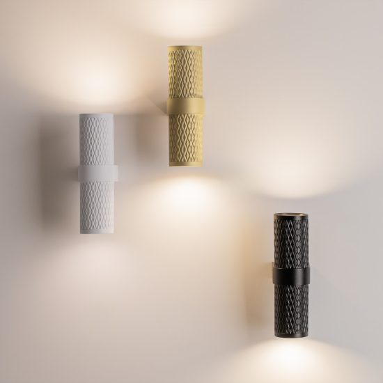 Focus maytoni applique 11cm per salotto contemporaneo oro opaco
