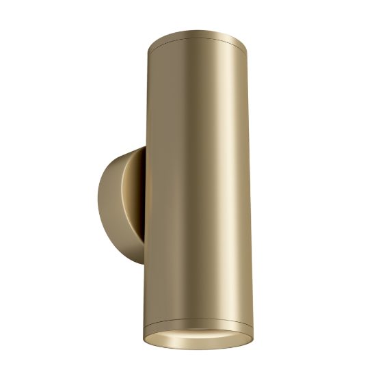 Maytoni focus s applique da parete per interni da letto oro opaco