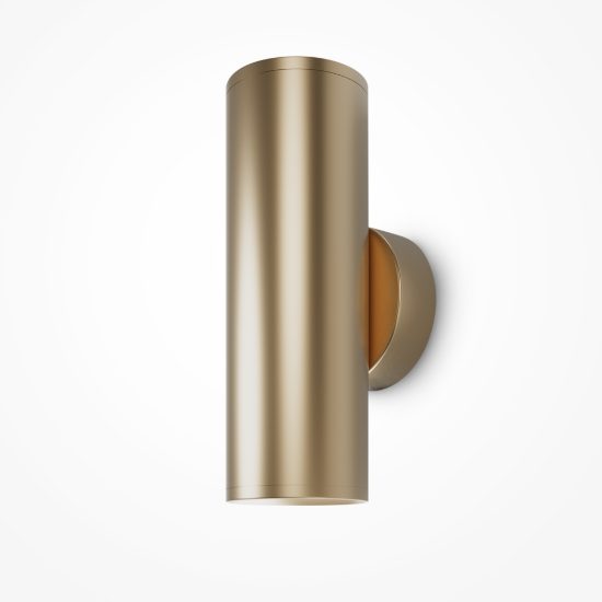 Maytoni focus s applique da parete per interni da letto oro opaco