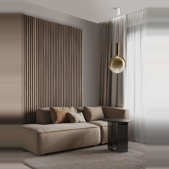 Lampadario a sospensione per cucina oro e bianco led 8w 3000k dimmerabile