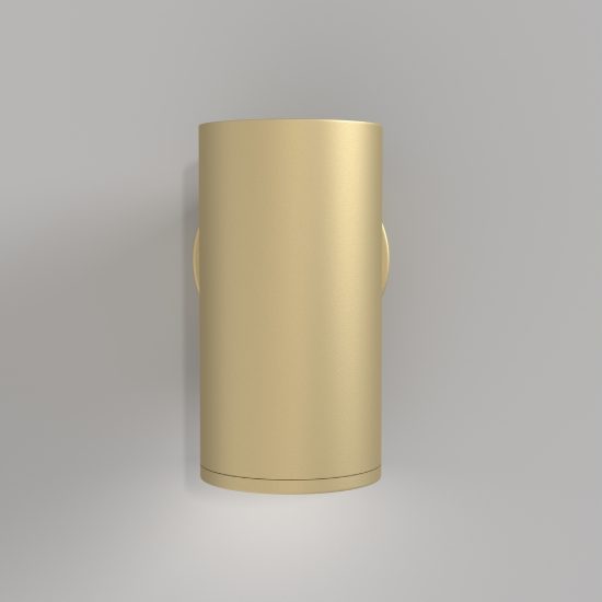 Applique da parete cilindrica oro opaco maytoni focus s