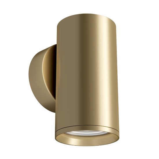 Applique da parete cilindrica oro opaco maytoni focus s