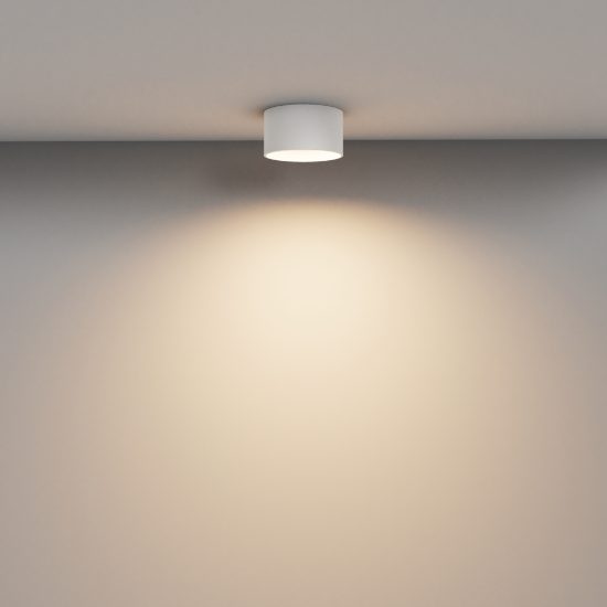 Maytoni vega faretto da soffitto led 12w 3000k per cucina moderno bianco