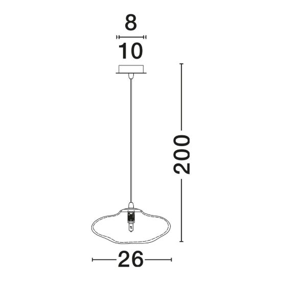 Lampada a sospensione per camera da letto sfera vetro design contemporanea oro ottone vetro