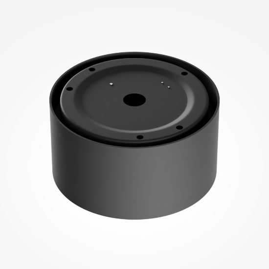 Maytoni vega faretto da soffitto led 15w 3000k nero e oro tondo