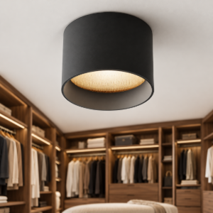Maytoni vega faretto per cucina nero e oro opaco da soffitto led 8w 3000k