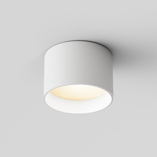 Faretto da soffitto led 8w 3000k tondo bianco maytoni vega