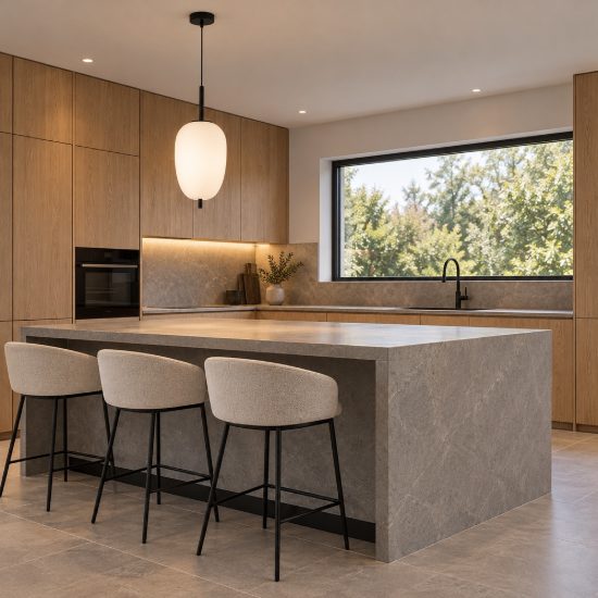 Lampadario per cucina moderno a sospensione oliva opale e nero vetro