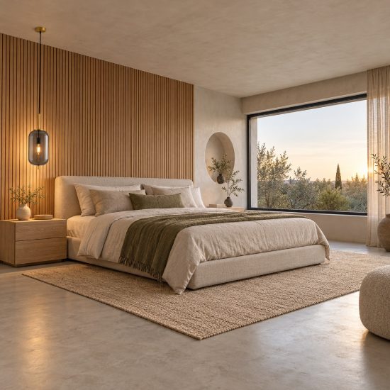 Lampada a sospensione per comodini camera da letto moderna oliva fumé e oro ottone vetro