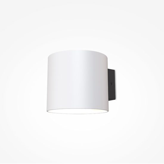 Maytoni rond applique moderna bianco e nero da parete