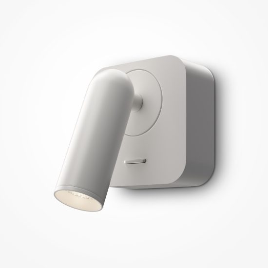 Maytoni mirax applique led 3w 3000k 7cm per camera da letto bianco