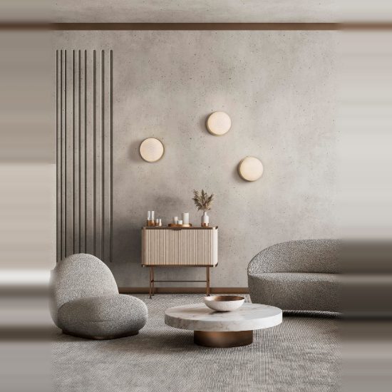Applique moderna da parete sferica bianco latte e oro vetro per soggiorno