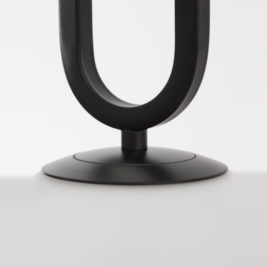 Lampada per cucina moderna a sospensione sferica opale e nero vetro