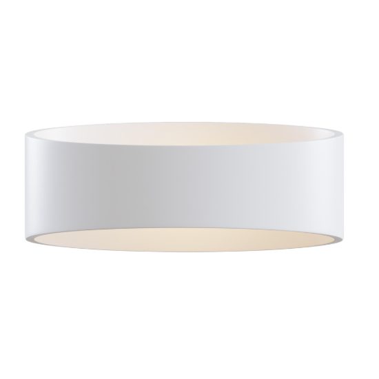 Applique design moderno led 6w 3000k 18cm bianca maytoni trame