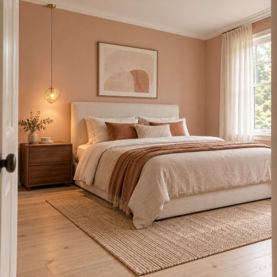 Lampada per comodini camera da letto moderna a sospensione ambra e oro ottone vetro