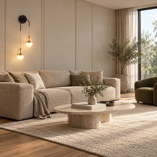 Applique da parete per soggiorno design moderna cognac oro e opale led 24w 3000k 27cm