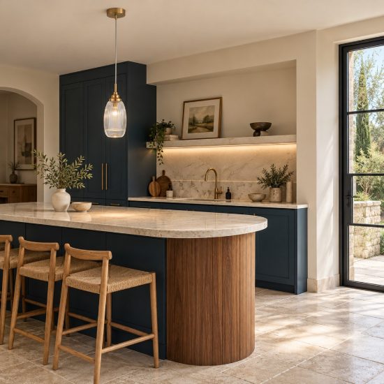 Lampada a sospensione per cucina moderna goccia trasparente e oro vetro