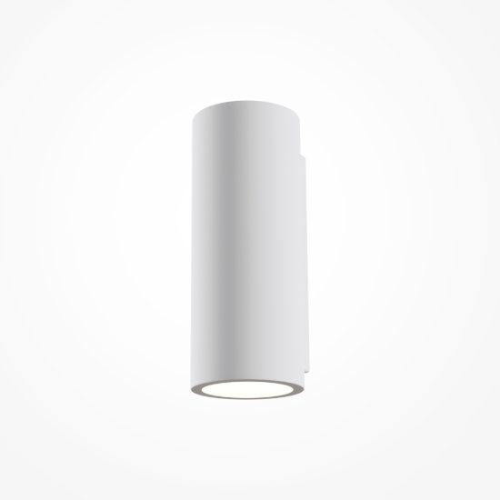 Maytoni parma applique da parete bianco cilindro doppio fascio di luce
