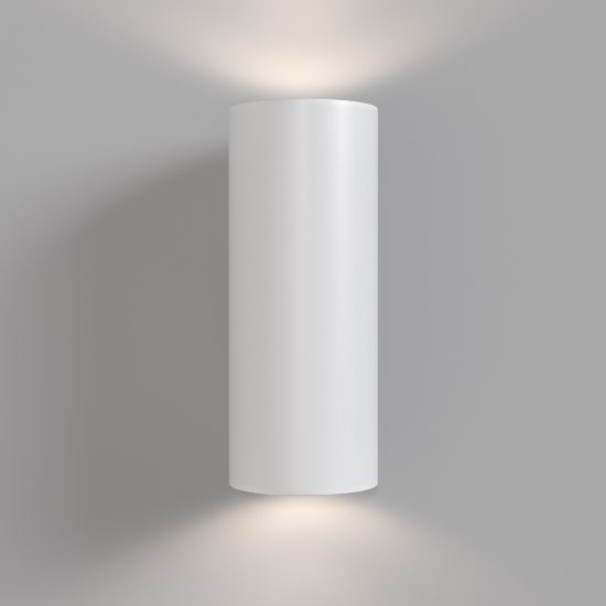 Maytoni parma applique da parete bianco cilindro doppio fascio di luce