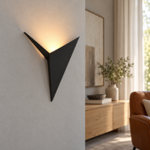 Trame maytoni applique per interno nero led 3w 3000k 25cm