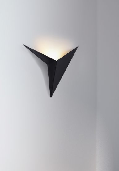 Trame maytoni applique per interno nero led 3w 3000k 25cm