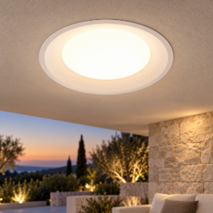 Maytoni okno faretto da incasso soffitto led 24w cct 3000k 6000k ip44 bianco