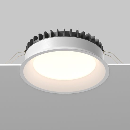 Maytoni okno faretto da incasso soffitto led 24w cct 3000k 6000k ip44 bianco