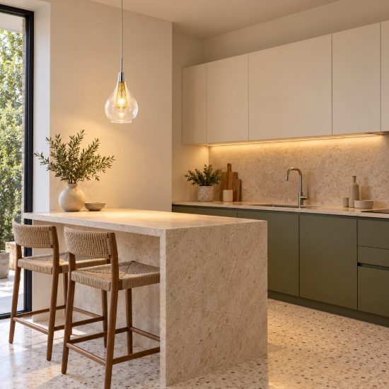 Lampada per cucina moderna a sospensione goccia oro e cromo vetro 16cm