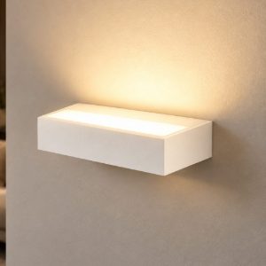 Fabas snap applique led 18w cct 2700k 3000k 4000k dimmerabile bianco per soggiorno