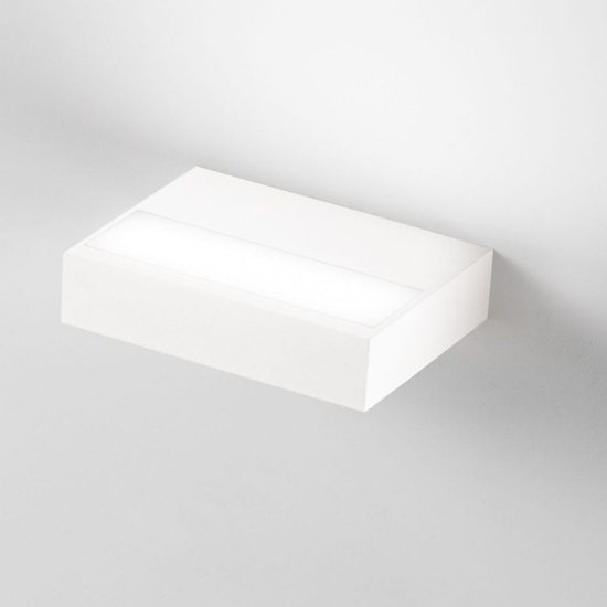 Fabas snap applique led 18w cct 2700k 3000k 4000k dimmerabile bianco per soggiorno