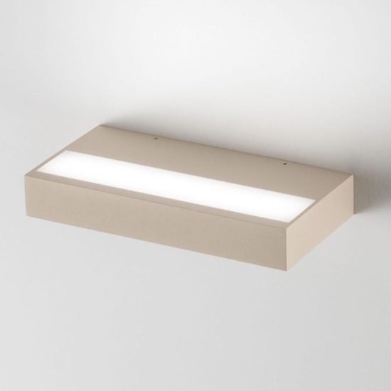 Fabas snap sabbia applique led 24w cct 2700k 3000k 4000k dimmerabile