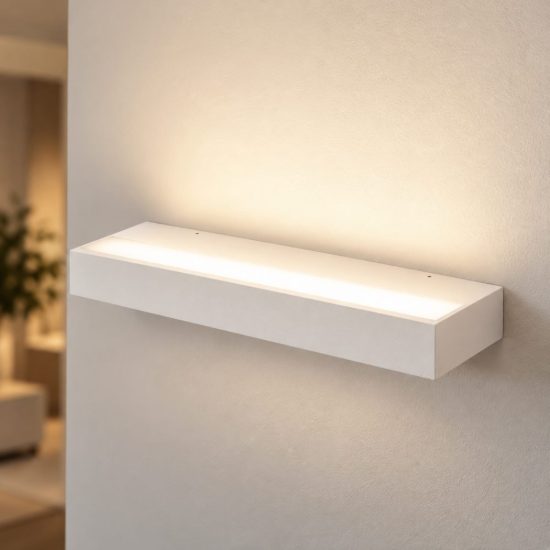 Fabas snap applique led 36w cct 2700k 3000k 4000k dimmerabile bianco per soggiorno