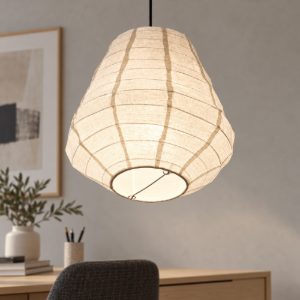 Lampadario a sospensione moderno cupoliforme bianco per ingresso