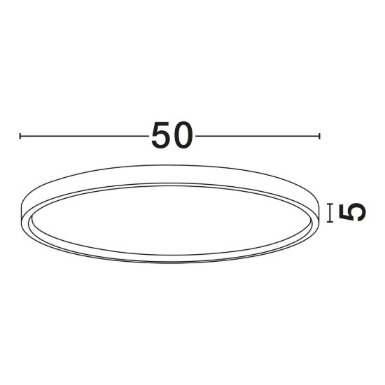 Plafoniera per cucina moderna rotonda oro led 38w cct 2700k 3000k dimmerabile