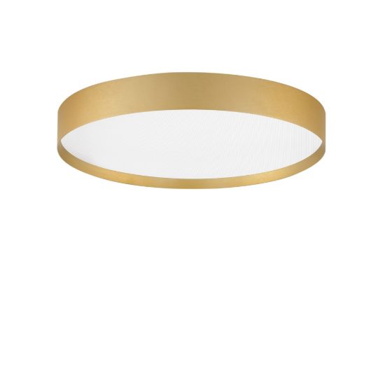 Plafoniera per cucina moderna oro led 37w cct 2700k 3000k dimmerabile 40cm