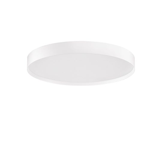 Plafoniera led 48w cct 2700k 3000k dimmerabile per cucina moderna rotonda bianca