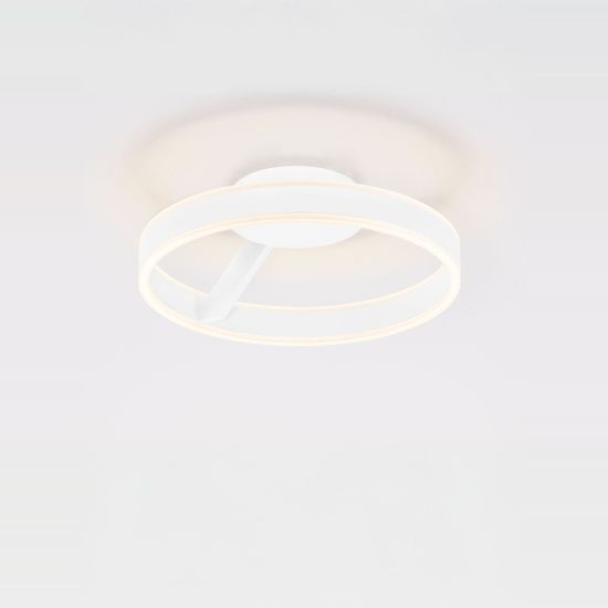 Plafoniera led 28w cct 2700k 4000k dimmerabile per camera da letto bianca