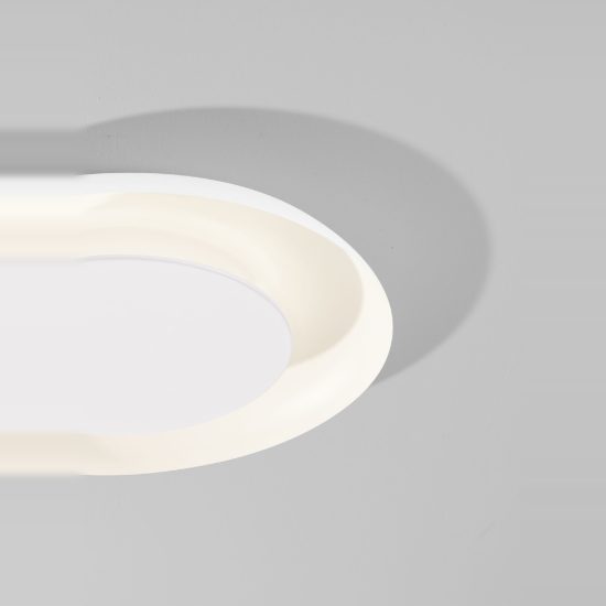 Plafoniera led 38w cct 2700k 4000k dimmerabile per camera da letto bianca