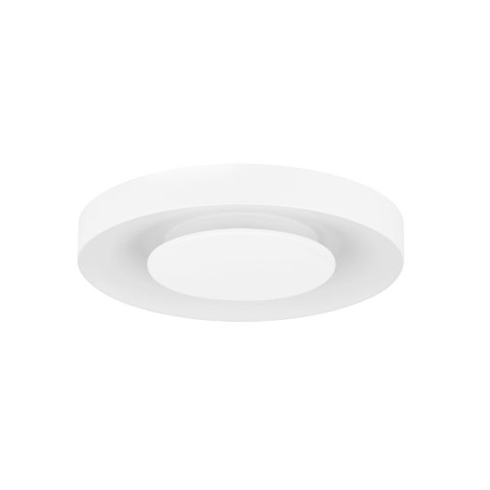Plafoniera led 25w cct 2700k 4000k dimmerabile per cucina moderna rotonda bianca