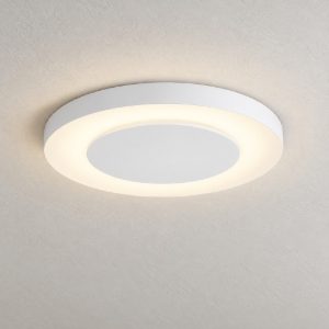 Plafoniera led 37w cct 2700k 4000k dimmerabile per camera da letto bianca
